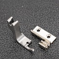 Miniatyrbillede 8 af 8: Sy-maskine binder dobbelt folder låsesting industriel bindende tilbehør tilbehør 30mm