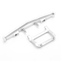 Miniatyrbilde 7 av 8: RC Front Bumper Aluminium Alloy Connector for AXIAL SCX24 C10 1/24 RC Car Upgrades PartsSilver