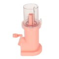 Miniatyrbillede 4 af 8: Rebstrikkeværktøj DIY Husholdningsmanuel håndsving Væver strikkeværktøj Mini syning strikkemølle maskine Pink