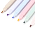 Miniatyrbillede 1 af 8: 6 stk. highlighter pen til studerende, øjenbeskyttelse, markering, nøgle, macaron-marker til graffiti, håndkonto, markeringsserie