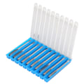 Pikkukuva 2 / 8: 10 kpl High Speed ​​Steel Kierrehana Suora huilu kierretappisarja Set M8 x 1,25mm