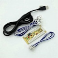 Miniatyrbild 2 av 5: Noll Fördröjning Arkad DIY Arkad USB Encoder till Joystick kompatibel med PC/PS3//Android med Joystick 4.8MM KNAPP