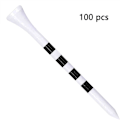 Miniatyrbilde 5 av 5: Bambus Golf-Tees, 3-1/4\", 100 stk, Hvit