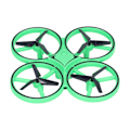 Miniatyrbild 4 av 8: RC Mini Drone Gravity Sensor LED Light Quadcopter Barnleksak med Dubbel Fjärrkontroll WatchGreen