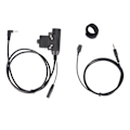 Pikkukuva 1 / 8: U94 PTT Adapter Walkie Talkie kuulokemikrofonin liitinkaapelin vaihto Motorola T6200 6200C