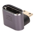 Miniatyrbilde 4 av 8: Mini HD Multimedia Interface hann til HD Multimedia Interface hunn adapter 8K 60Hz toveis 90 graders ringt vinkeladapter