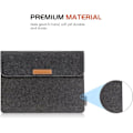 Miniatyrbillede 2 af 5: 13,5\" Laptop Sleeve til Surface Laptop 3 13,5\" / 2/1 / Surface Book 3 13,5\" / Surface Book 2 13,5\" Ultrabook Taske med Lille Filtlomme og