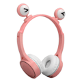 Pikkukuva 4 / 8: Lasten Bluetooth-kuulokkeet, taitettavat HiFi-stereokuulokkeet, lasten kuulokkeet mikrofonilla ja LED-valolla kotiin, matkoille, kouluun, pinkki