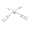 Miniatyrbilde 3 av 8: 80W LED garasjelys i taket E27 Deformerbar LED garasjelyspære 4 blader energisparende pære 85‑265V hvit