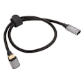 Miniatyrbilde 7 av 8: USB C 3.1 hann-til-hun-kabel PD100W Hurtiglading 10Gbps 4K ved 60Hz USB C-ladekabel for Steam Deck-spillkonsoller 50cm/19.7in