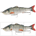 Miniatyrbillede 6 af 8: 12cm/18g ABS plast multisektioner kunstig fiske lokkemad svømme agn hav hård agn fiskegrejY145-3