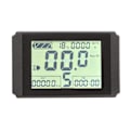 Miniatyrbillede 4 af 8: Elektrisk cykel LCD-display udskiftning del modifikation LCD10H display panel SM stik til KT