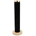 Miniatyrbillede 1 af 8: Velvet Lodret Tower Black Display Armbånd Smykker Watch T Bar Holder til Hårbånd Soveværelse