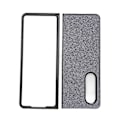 Miniatyrbild 5 av 8: Bling telefonskydd Bling telefonskal Reptåligt Glitterfodral för Galaxy Z Fold 3Blinkande svart