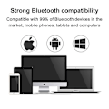 Miniatyrbild 3 av 5: Touch Control Sänglampa Bluetooth Högtalare, 28 LED Färgskiftande