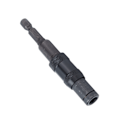 Miniatyrbillede 3 af 8: Impact Tough Quick Release Bit Holder Selvlåsende skruetrækker forlængerstang 1/4in Hex Shank Black