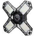 Miniatyrbilde 3 av 8: E27/E26 Garasjelys med 4 blader 150W vanntett deformerbar gruvelampe 85-265V 15000LM