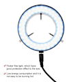 Miniatyrbilde 8 av 8: Ringlys stereomikroskoplampe for reparasjon av smykker (EU 220V)