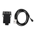 Bil AUX-kabel ljudadapter Plug and Play Hög seghet Ersättning för Spuerb 2008-2011