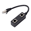 Miniatyrbilde 8 av 8: RJ45 splitteradapter 1 hann til 2 hunnport Ethernet-kontakt for nettverkshjemmekontor