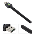Miniatyrbilde 7 av 8: USB Wifi Adapter Mottaker Antenne Ethernet 600Mbps 2,4Ghz5Ghz trådløst nettverkskort Svart