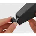 Miniatyrbillede 4 af 5: Sort (80 mm) 4 stk. Justerbare møbelfødder Køkkenben Bordplade Bar TV Skrivebordsben, Møbelfødder i aluminiumslegering, til sofabordsskab