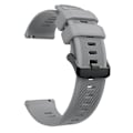 Miniatyrbillede 1 af 5: Silikone Rem til Garmin Venu 2/Vivoactive 4/Forerunner 745 - 22mm Grå