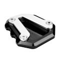 Miniatyrbillede 4 af 8: Motorcykel CNC Side Stand Kickstand Plate Extension Pad Forlængelse til 790 til 2018‑2019 Sort
