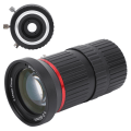 Pikkukuva 7 / 8: 5 megapikselin teollisuuszoom-objektiivi CS-kiinnitys manuaalinen aukko FL5-50 mm turvavalvontakamera