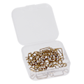 Miniatyrbillede 7 af 8: Papirclips i jern - holdbare, rustfri, lette og praktiske