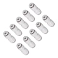Miniatyrbillede 7 af 8: Pneumatisk fittings rørforbindelse lige push-to-connect fittings forbinder rør (PU16（10stk） )