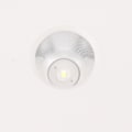 Miniatyrbillede 8 af 8: Elektrisk roterende displaybord LED-lys 25 cm støjsvag 20 kg belastningskapacitet drejeskive displaystativ til smykker hvid