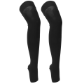 Pikkukuva 4 / 8: Open Toe Compression Ohut sukat Monipuoliset Reisi Korkea Mercerization Sukat BlackM