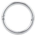 Miniatyrbilde 1 av 8: Rustfritt stål okse ku storfe nese ring oppdrett tilbehør (L)