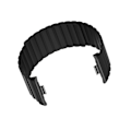 Miniatyrbillede 5 af 8: 2 stk. Magnet Udskiftning Urremme Silikone Magnetisk Lukning Urrem Til Mi Band 8 Pro Sort