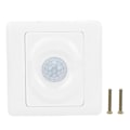 Pikkukuva 1 / 8: ABS-materiaalin korkea herkkyys, säädettävä viive infrapuna PIR-liiketunnistimen ohjauskytkin AC180-250V