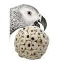 Miniatyrbild 2 av 5: Foderleksak för papegojor, kakaduor, undulater - Tandtuggboll för chinchillor, råttor, möss, marsvin
