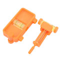 Miniatyrbillede 7 af 8: Compound bue tuning og montering snor niveau combo plast bueskydning nivelleringssæt til udendørs bueskydning jagt orange