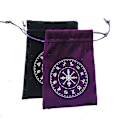 Miniatyrbilde 5 av 5: 1 stk Oppbevaringspose for Tarot med Trekkstreng 13 x 18 cm, Tykt Fløyel, Gavepose Symbol, Broderi, Smykker, Beskyttelsesposer