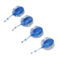Miniatyrbilde 4 av 8: 4 stk 9cm 14g myk Swimbait synkende myk Swimbait Raja lokke Artificail lokke fiskeutstyr gir blå