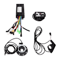 Miniatyrbillede 5 af 8: 24V 36V 48V Sinus Bølge Controller Tommelfinger Gas PAS LED LCD Meter Elektrisk Cykel 3 Tilstand Motor Controller Sæt