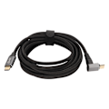 Miniatyrbild 1 av 8: 90 graders USB C-kabel 4K 60Hz stödjer PD100W Typ C 3.1 Gen2 Full Function USB C snabbladdningskabel för Steam Deck 300cm/118.1in