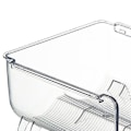 Miniatyrbilde 7 av 8: Vannflaskearrangør Transparent Stable Plassbesparende Vannflaske Oppbevaringsholder Stativ for Vakuumkopp 2 Rutenett