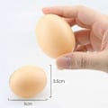 Miniatyrbild 2 av 2: 30 st Simulerade Plast Äggskal Hönsägg Falska Ägg Hjälper Värpning