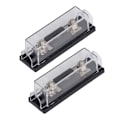 Miniatyrbillede 3 af 8: 2 stk. 200A 48V sikringsholdere med 4 stk. terminaler 4 stk. krympeflexslanger til bil, lastbil, RV, båd