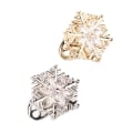 Miniatyrbilde 3 av 8: Snowflake Negledekorasjon Roterbar Skinnende Attraktiv Elegant 3D Jul Nail Art Dekor for Daglig ferie 2 stk