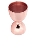 Miniatyrbillede 6 af 8: Rustfrit dobbeltkop cocktail jigger mixer bartender værktøj til hjem bar fest tilbehør rose guld