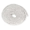 Miniatyrbillede 6 af 8: Rhinestone Strip 5yd lang 0,4 tommer bred gennemsigtig hvid sikker holdbar krystalbånd til bryllupsfest fødselsdag