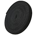 Miniatyrbild 5 av 8: Elastiskt band Bredd 2cm Stickad spole perukband för sömnad Kläder Byxor Bälten Peruker DIY HantverkSvart