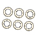 Miniatyrbillede 3 af 8: 10 stk kuglelejer 6202Z dyb rille høj nøjagtighed radial retning miniature rullelejer til reduktionsgear